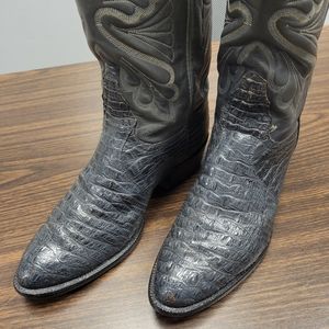 Vintage Hornback cowboy boots Sz 10 D